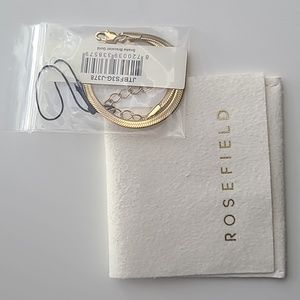 Rosefield Gold snake chain bracelet